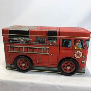 Vintage Texaco Fire Chief No. 3 Fire Truck‎ R&B Collectibles Tin 1997